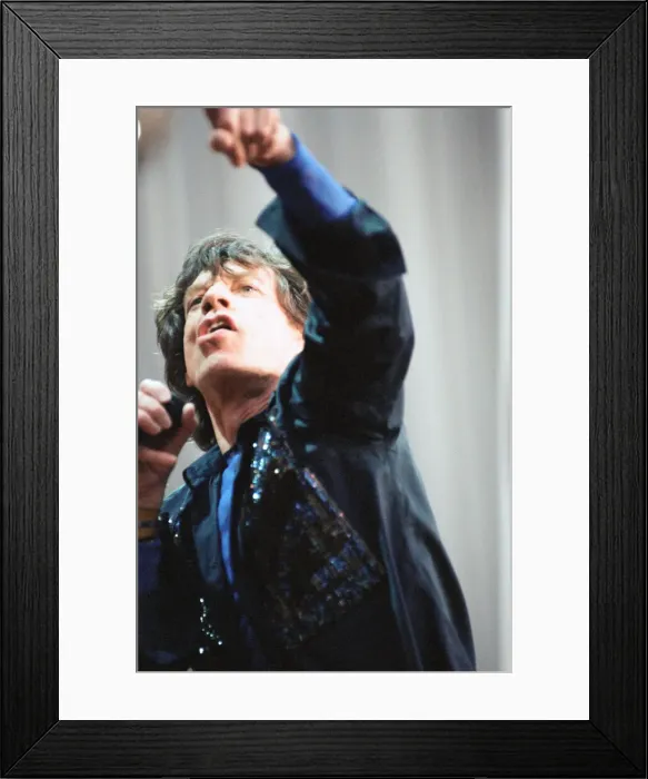 Framed Print : Rolling Stones performing at Murrayfield, Edinburgh. (Picture