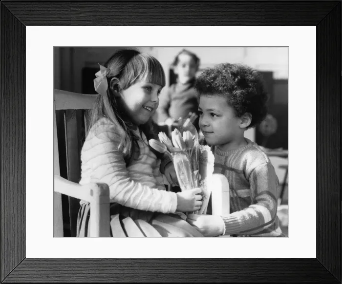 Framed Print : Hearts and flowers for young lovers... St Valentine Framed Print : Hearts and flowers for young lovers... St Valentine