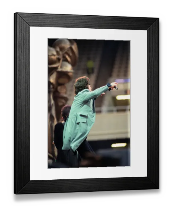 Framed Print : Rolling Stones performing at Murrayfield, Edinburgh. (Picture