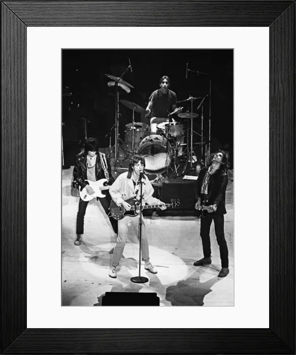 Framed Print : The Rolling Stones in concert at the Capital Theatre Aberdeen. 26th May 1982 Framed Print : The Rolling Stones in concert at the Capital Theatre Aberdeen. 26th May 1982