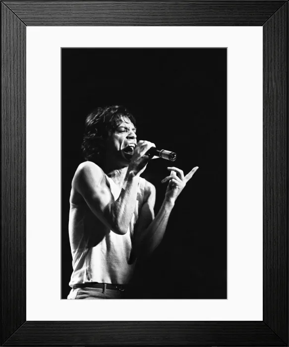 Framed Print : The Rolling Stones in concert at the Capital Theatre Aberdeen Framed Print : The Rolling Stones in concert at the Capital Theatre Aberdeen