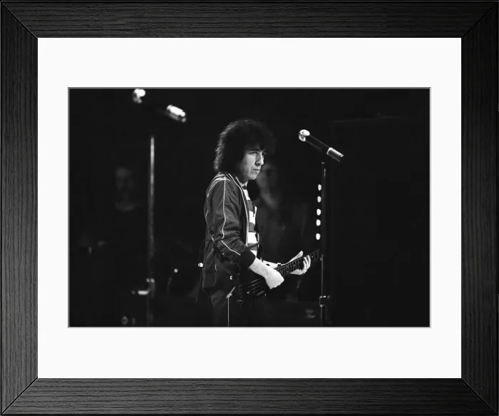 Framed Print : The Rolling Stones in concert at the Capital Theatre Aberdeen. 26th May 1982 Framed Print : The Rolling Stones in concert at the Capital Theatre Aberdeen. 26th May 1982