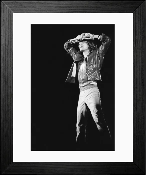 Framed Print : Rolling Stones in concert at Knebworth House, Hertfordshire Framed Print : Rolling Stones in concert at Knebworth House, Hertfordshire