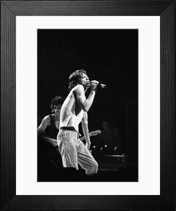 Framed Print : The Rolling Stones in concert at the Capital Theatre Aberdeen Framed Print : The Rolling Stones in concert at the Capital Theatre Aberdeen