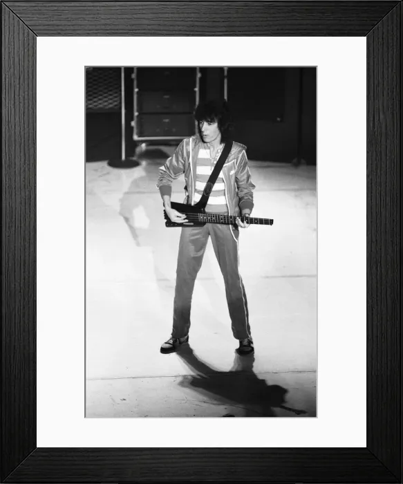 Framed Print : The Rolling Stones in concert at the Capital Theatre Aberdeen. 26th May 1982 Framed Print : The Rolling Stones in concert at the Capital Theatre Aberdeen. 26th May 1982