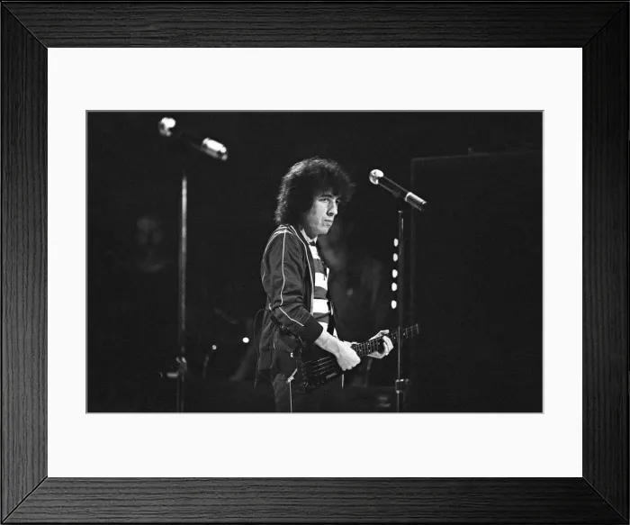 Framed Print : The Rolling Stones in concert at the Capital Theatre Aberdeen. 26th May 1982 Framed Print : The Rolling Stones in concert at the Capital Theatre Aberdeen. 26th May 1982