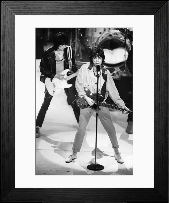 Framed Print : The Rolling Stones in concert at the Capital Theatre Aberdeen Framed Print : The Rolling Stones in concert at the Capital Theatre Aberdeen