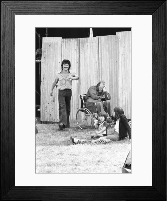 Framed Print : Rolling Stones in concert at Knebworth House, Hertfordshire Framed Print : Rolling Stones in concert at Knebworth House, Hertfordshire