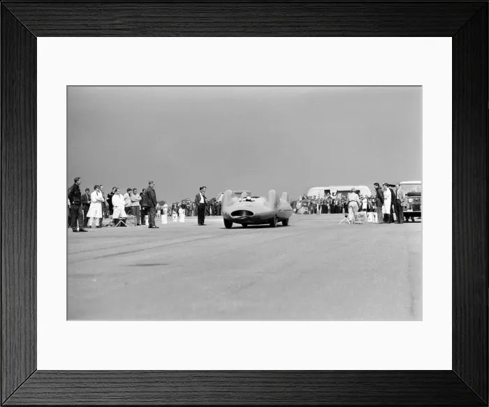 Framed Print : Proteus Bluebird, the car in which Donald Campbell broke the World Automobile Speed Framed Print : Proteus Bluebird, the car in which Donald Campbell broke the World Automobile Speed