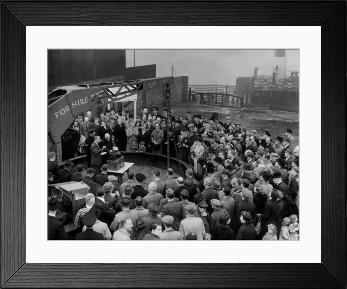 Framed Print : The Tyne Tunnel, runs under the River Tyne from Howdon in North Tyneside to Jarrow in Framed Print : The Tyne Tunnel, runs under the River Tyne from Howdon in North Tyneside to Jarrow in