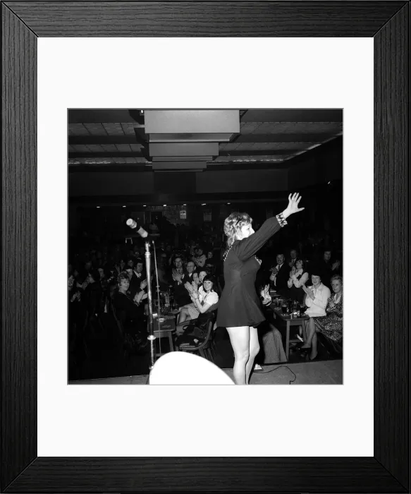 Framed Print : The Sunday Sun Jack Of Clubs Roadshow on 28th March 1974 at the Thomas Wilson Club