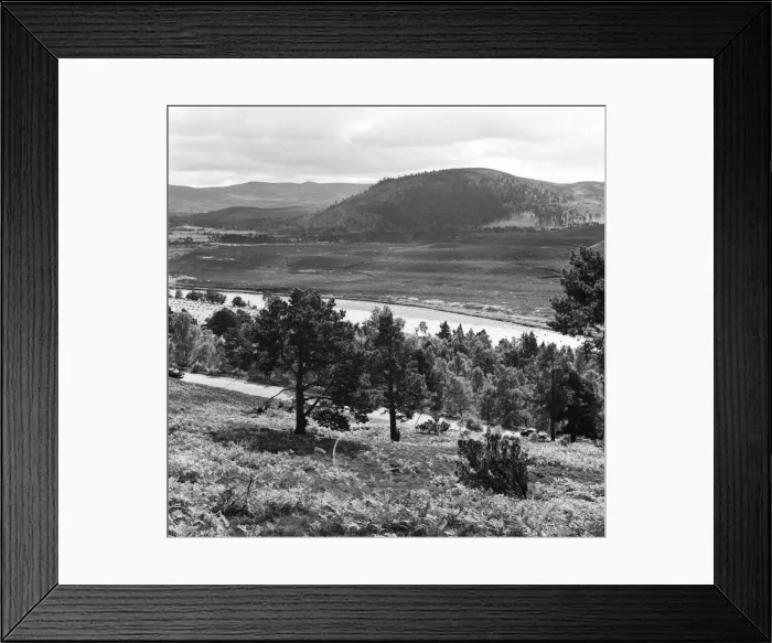 Framed Print : View of the Deeside Country, Aberdeenshire. 28 / 08 / 1959 Framed Print : View of the Deeside Country, Aberdeenshire. 28 / 08 / 1959