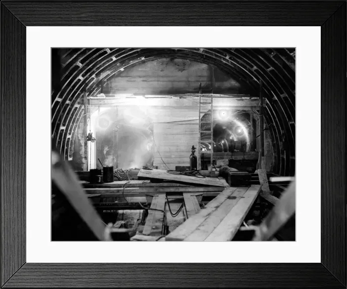Framed Print : The Tyne Tunnel, runs under the River Tyne from Howdon in North Tyneside to Jarrow in Framed Print : The Tyne Tunnel, runs under the River Tyne from Howdon in North Tyneside to Jarrow in