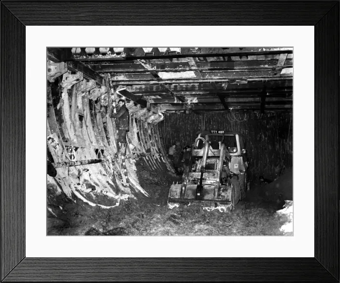 Framed Print : The Tyne Tunnel, runs under the River Tyne from Howdon in North Tyneside to Jarrow in Framed Print : The Tyne Tunnel, runs under the River Tyne from Howdon in North Tyneside to Jarrow in