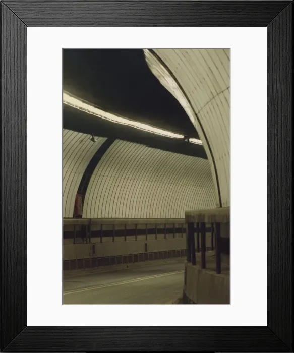 Framed Print : The Tyne Tunnel, runs under the River Tyne from Howdon in North Tyneside to Jarrow in Framed Print : The Tyne Tunnel, runs under the River Tyne from Howdon in North Tyneside to Jarrow in