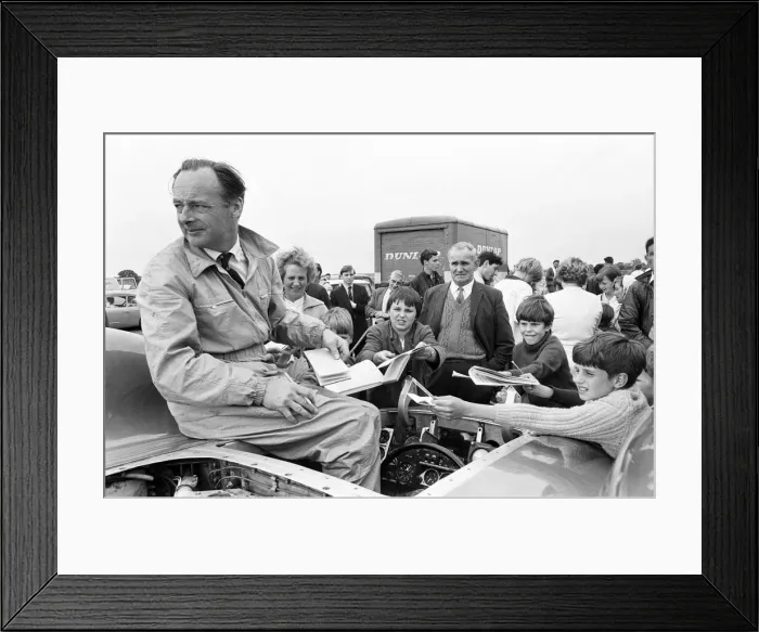 Framed Print : Proteus Bluebird, the car in which Donald Campbell broke the World Automobile Speed Framed Print : Proteus Bluebird, the car in which Donald Campbell broke the World Automobile Speed