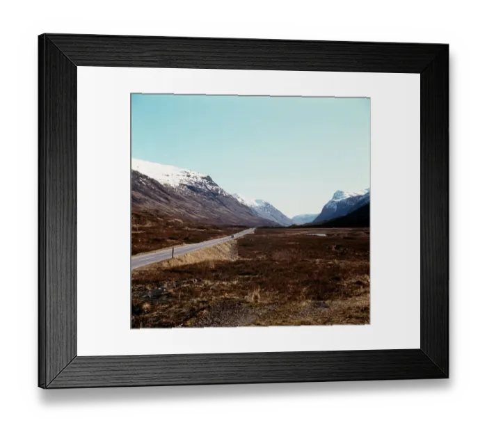 Framed Print : Pass of Glencoe Scotland 1972