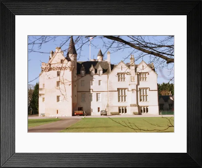 Framed Print : Brodie Castle near Forres March 1999 Framed Print : Brodie Castle near Forres March 1999