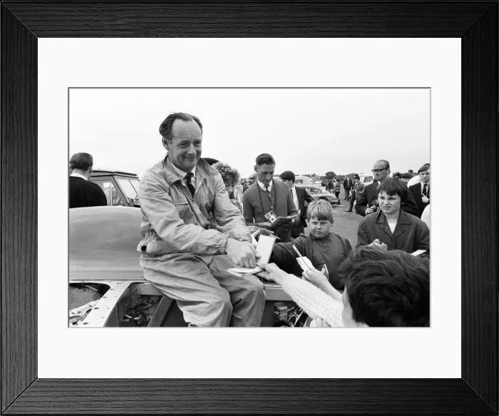 Framed Print : Proteus Bluebird, the car in which Donald Campbell broke the World Automobile Speed
