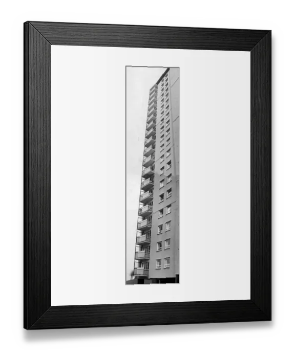 Framed Print : Tower Block of flats at Kestral Street Knightswood. Where a woman fell to her death Framed Print : Tower Block of flats at Kestral Street Knightswood. Where a woman fell to her death