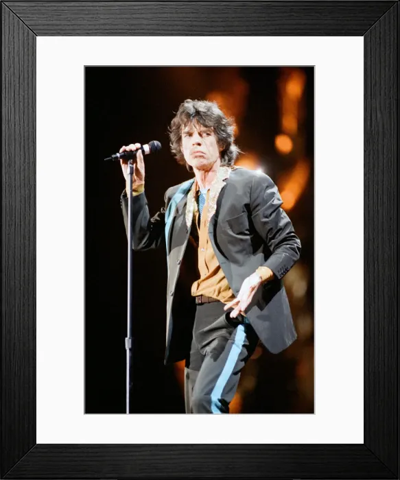 Framed Print : The Rolling Stones in Concert at Double Door, Chicago, USA