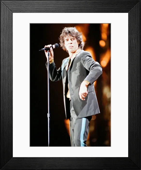 Framed Print : The Rolling Stones in Concert at Double Door, Chicago, USA Framed Print : The Rolling Stones in Concert at Double Door, Chicago, USA