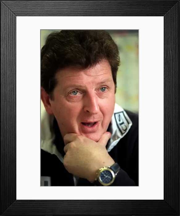 Framed Print : Blackburn Rovers Football Manager Roy Hodgson, March 1998 Framed Print : Blackburn Rovers Football Manager Roy Hodgson, March 1998