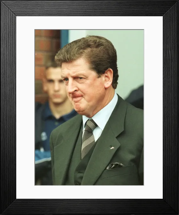 Framed Print : Blackburn Rovers manager Roy Hodgson, August 1998 Framed Print : Blackburn Rovers manager Roy Hodgson, August 1998