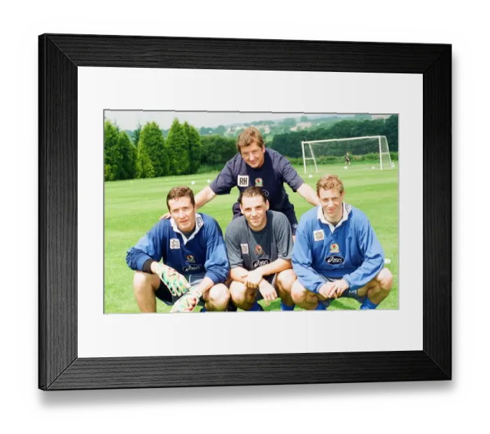 Framed Print : Roy Hodgson, Blackburn Rovers Football Manager, 8th July 1997
