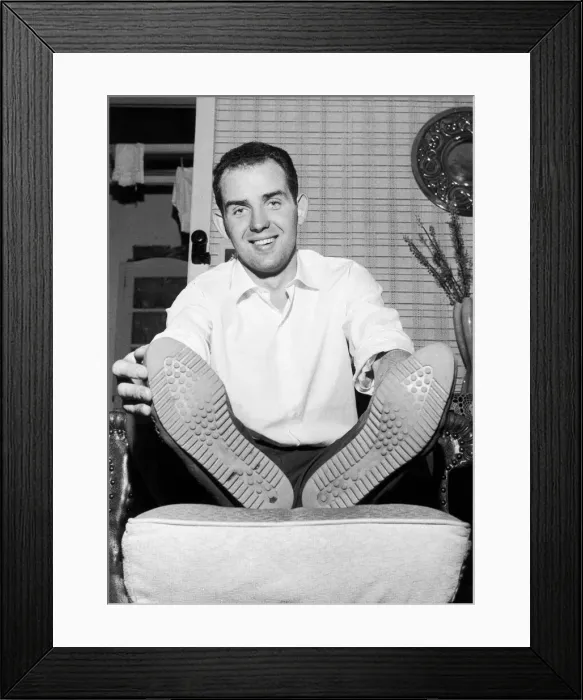 Framed Print : John Divers Relaxing at home Framed Print : John Divers Relaxing at home