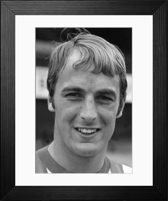 Framed Print : Southampton Football Player; July 1968 Framed Print : Southampton Football Player; July 1968