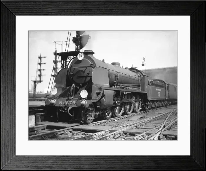 Framed Print : Southern Railways N15 King Arthur class locomotive Linette Framed Print : Southern Railways N15 King Arthur class locomotive Linette