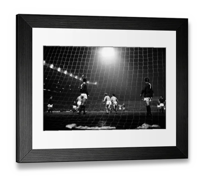 Framed Print : Manchester United v Manchester City, league match at Old Trafford