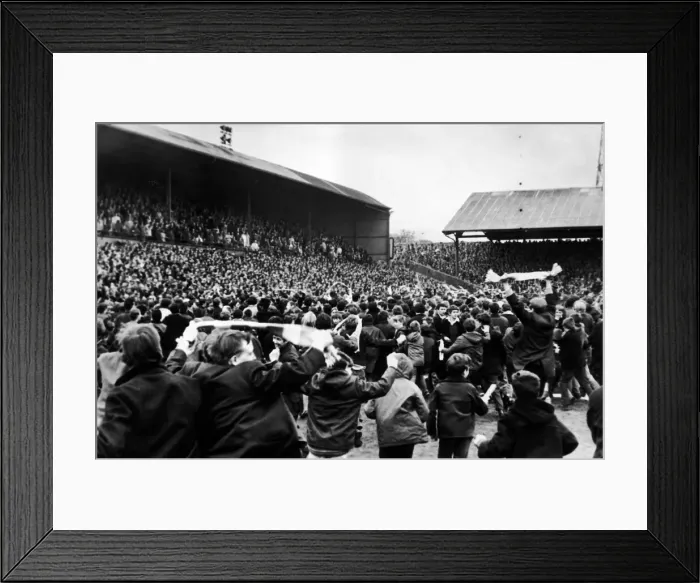 Framed Print : Newcastle United v Manchester City, league match at St james Park, Saturday 11th May 1968 Framed Print : Newcastle United v Manchester City, league match at St james Park, Saturday 11th May 1968