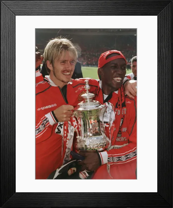 Framed Print : FA Cup Final at Wembley Stadium. Manchester United 2 v Newcastle United 0 Framed Print : FA Cup Final at Wembley Stadium. Manchester United 2 v Newcastle United 0