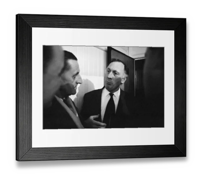 Framed Print : Newcastle Utd v Manchester City 11th May 1968 League Division One Match at St