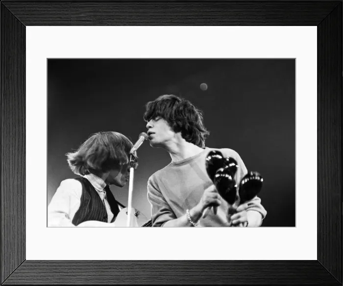 Framed Print : The Rolling Stones perform at the New Musical Express Poll Winners All Star Concert