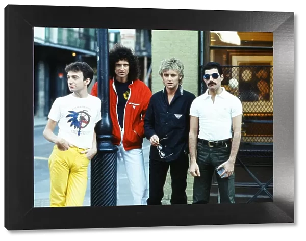 Queen, the rock band Freddie Mercury, Brian May, Roger Taylor