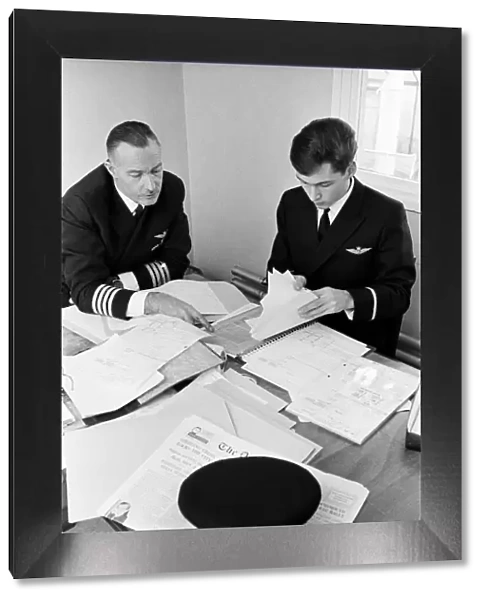 Trainee pilots Stephen Radcliffe and John Penwill 1st February 1968