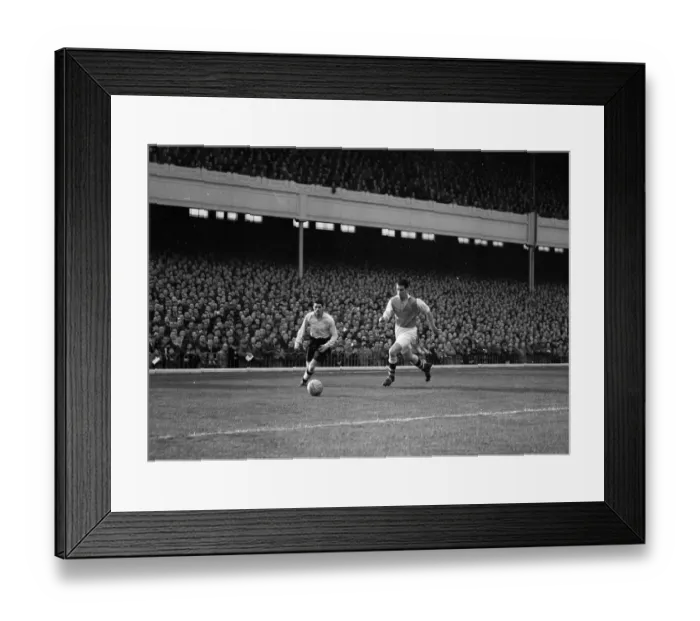Framed Print : Arsenal v Cardiff City Action including Trevor Ford 11th November 1950 Framed Print : Arsenal v Cardiff City Action including Trevor Ford 11th November 1950