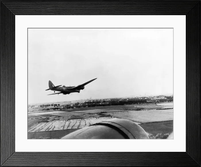 Framed Print : Royal Airforce Attack on Shipping at Rotterdam. Approaching their targets Framed Print : Royal Airforce Attack on Shipping at Rotterdam. Approaching their targets