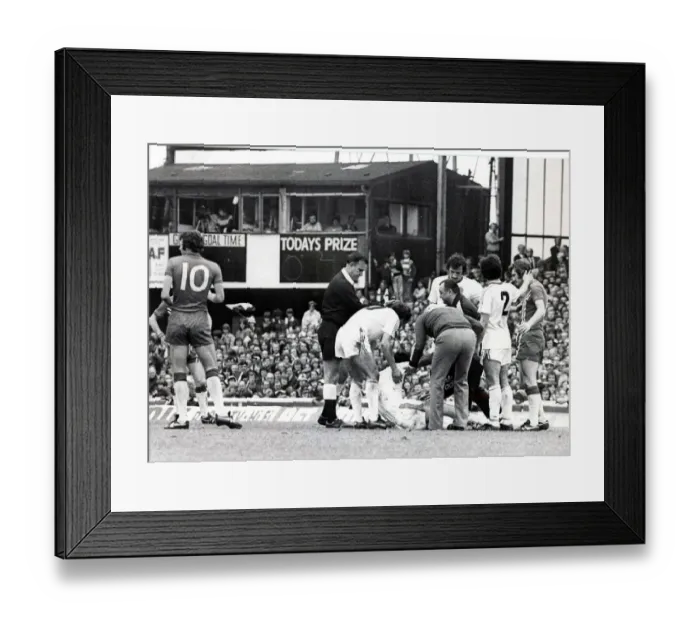 Framed Print : Sport - Football - European Championship quarter-final second-leg - Wales v