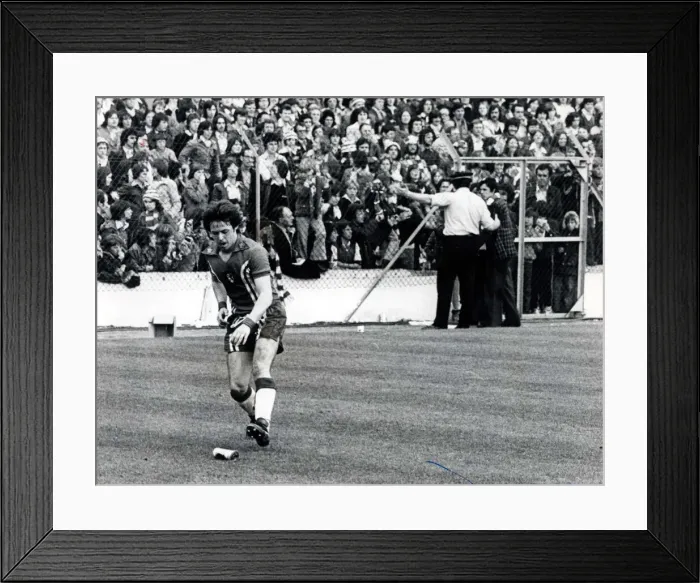 Framed Print : Sport - Football - European Championship quarter-final second-leg - Wales v