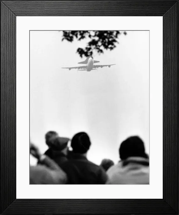 Framed Print : Space Shuttle Enterprise, piggy back on a NASA 747 Jumbo Jet Framed Print : Space Shuttle Enterprise, piggy back on a NASA 747 Jumbo Jet