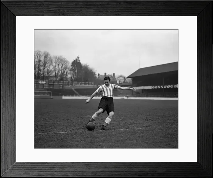 Framed Print : Alf Ramsay, Southampton Football Player, 1943?1949. 90 Appearances, 8 Goals Framed Print : Alf Ramsay, Southampton Football Player, 1943?1949. 90 Appearances, 8 Goals