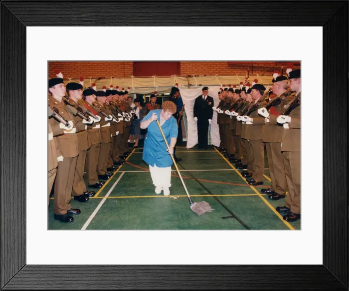 Framed Print : The Prince and Princess Michael of Kent Princess Michael of Kent was in the region