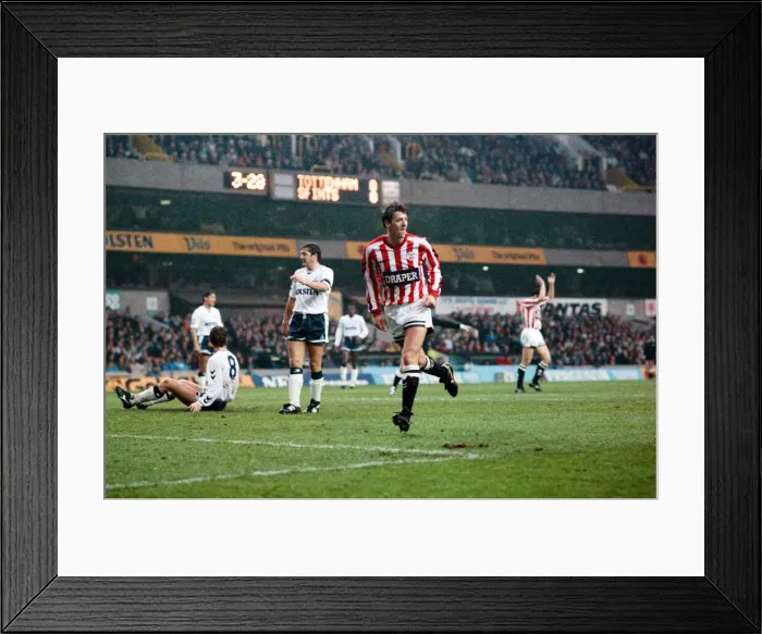 Framed Print : Tottenham Hotspur 1-3 Southampton, FA Cup 3rd Round match at White Hart Lane