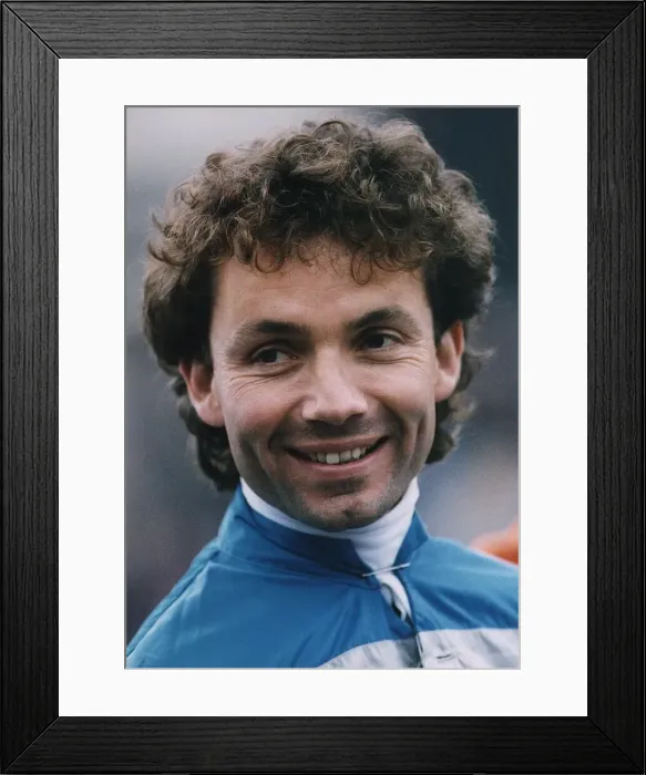 Framed Print : Jockey John Francome, circa 1990 Framed Print : Jockey John Francome, circa 1990