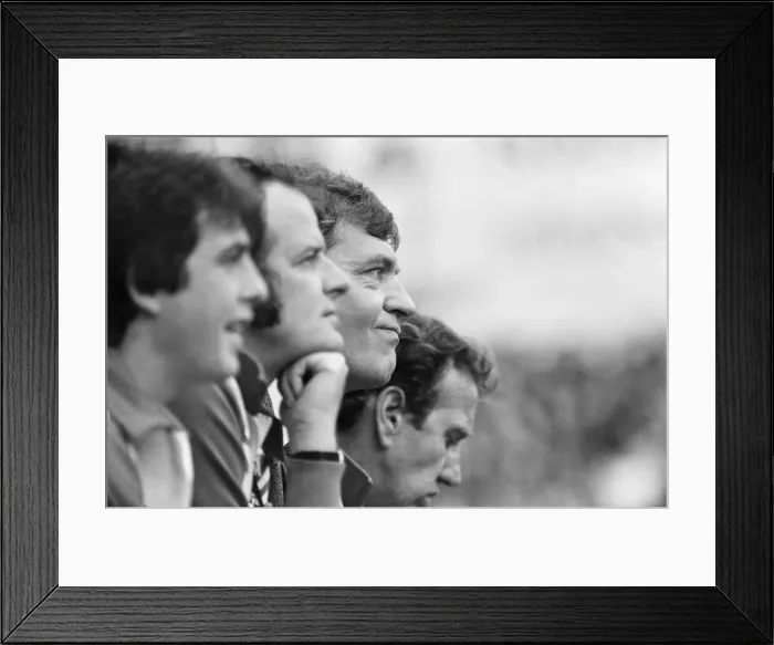 Framed Print : Southampton 2-2 Bolton. League match at The Dell. Saturday 22nd October 1977 Framed Print : Southampton 2-2 Bolton. League match at The Dell. Saturday 22nd October 1977