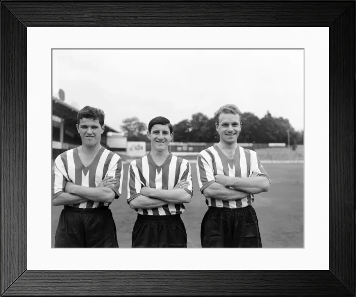 Framed Print : Southampton FC, August 1959